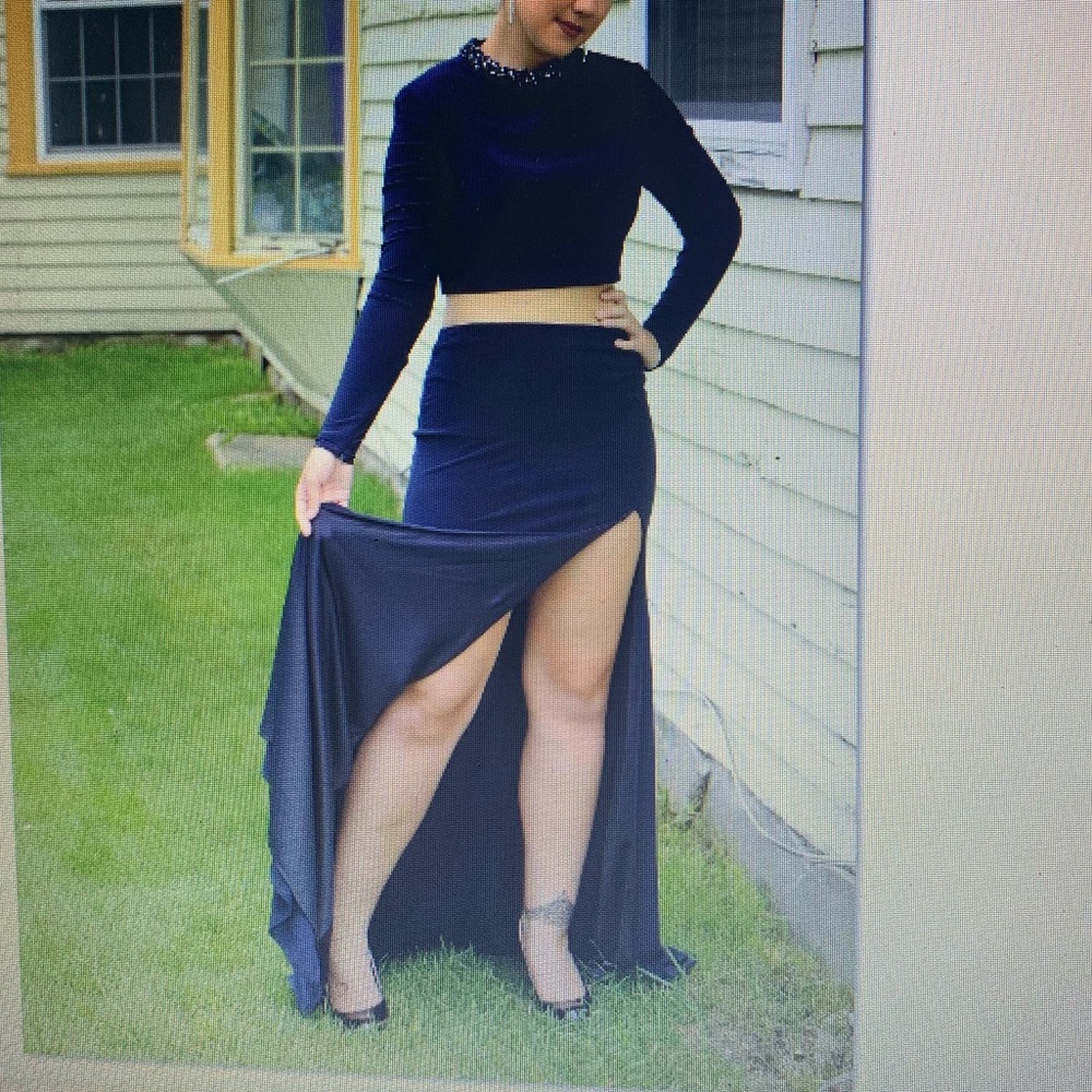 Beautiful formal dress two piece worn once